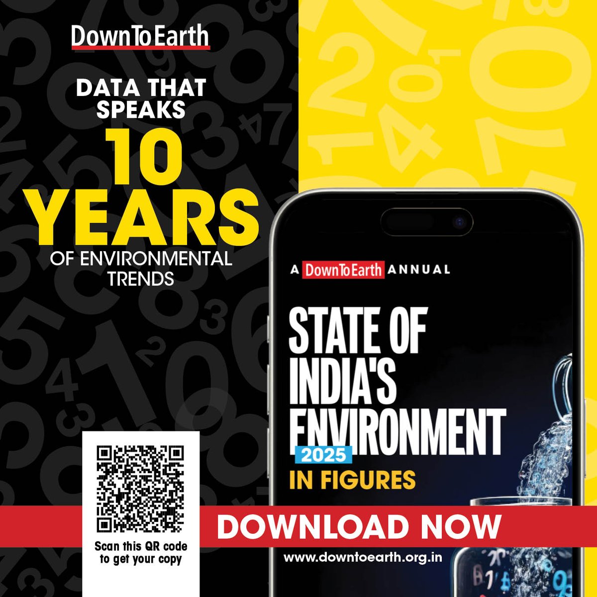 CSEINDIA (@cseindia) on Twitter photo Scan the QR code and get your copy of the State of India’s Environment in Figures 2025! Scan the QR code and get your copy of the State of India’s Environment in Figures 2025!