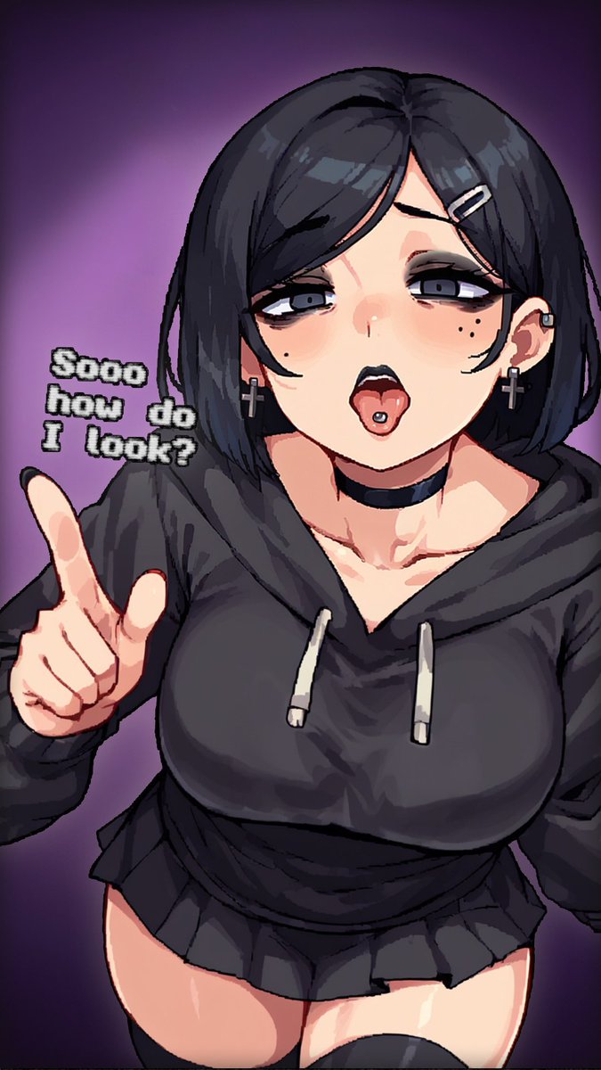 RaunchyMumble's tweet photo. That Goth girl teases you every day...
#Datewith #manga #pixelart #Goth #gothkasa #Novel #bully #Emo https://t.co/zj41dqjhSX