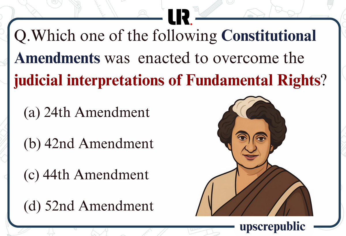 🚨 Polity  - Day 10

▫️ UPSC 2023 PYQ