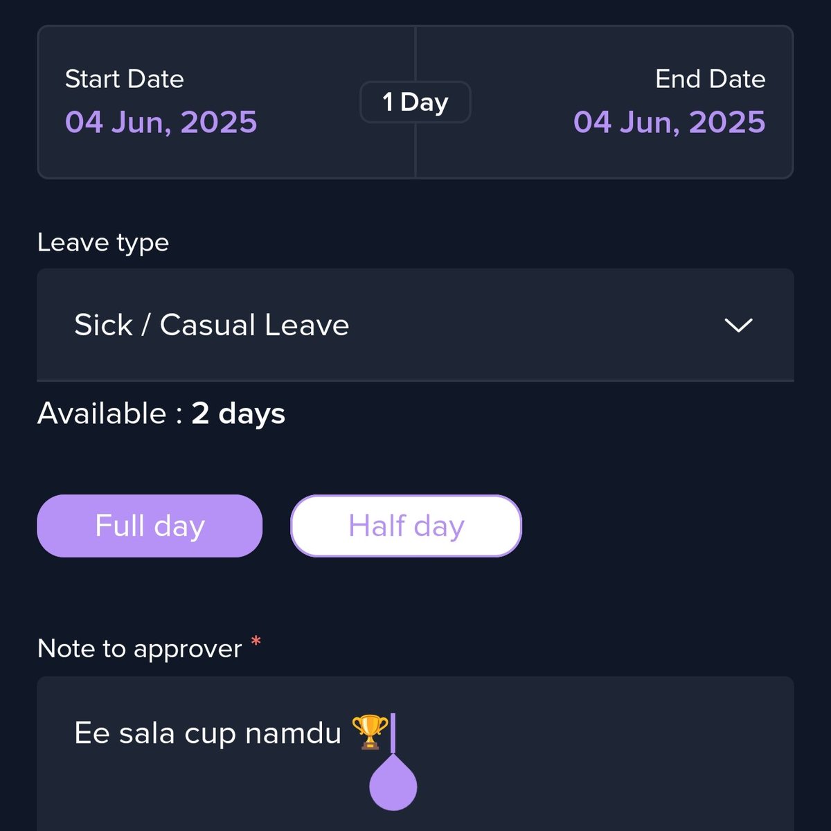 We all deserve this leave 🥹🏆

#rcb #ipl2025 #eesalacupnamde