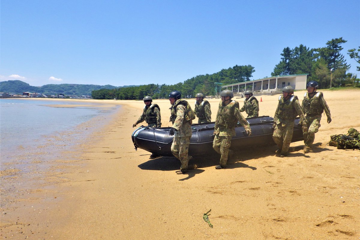 水陸両用基本訓練課程 ⑭】 ＃水陸機動教育隊 は、第30期水陸両用