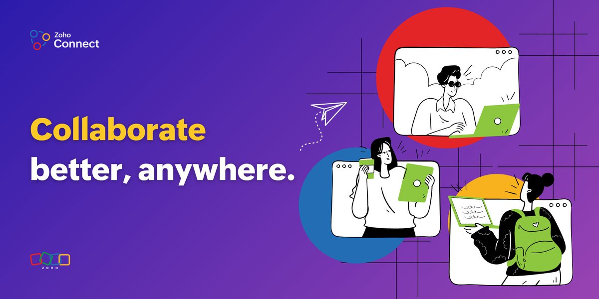 Working in a hybrid setup?
Check out 10 simple tips to make hybrid work more connected, clear, and easy for everyone.
👉 Read the blog: zoho.to/XHg

#Hybrid #collaboration