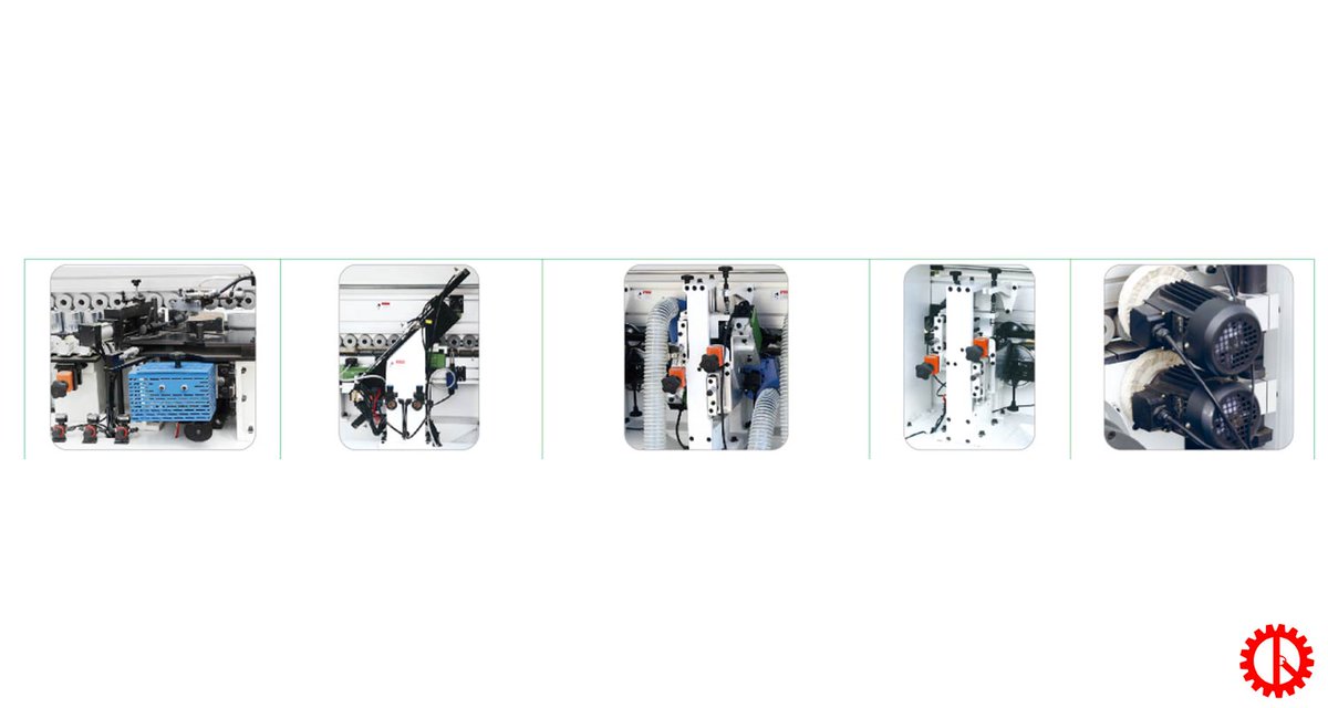 MaySemac's tweet image. Máy dán cạnh 6 chức năng với quy trình Lăn keo - ép nẹp, Cắt đầu đuôi, Xén cạnh trên dưới, Cạo keo, Phun dung dịch và Đánh bóng. 
Hotline: 0903.600.113
Email: info@quocduy.com.vn
Tham khảo: youtu.be/PREUpZJuZmk
#maydancanh #maydancanhtudong #maydancanh6chucnang