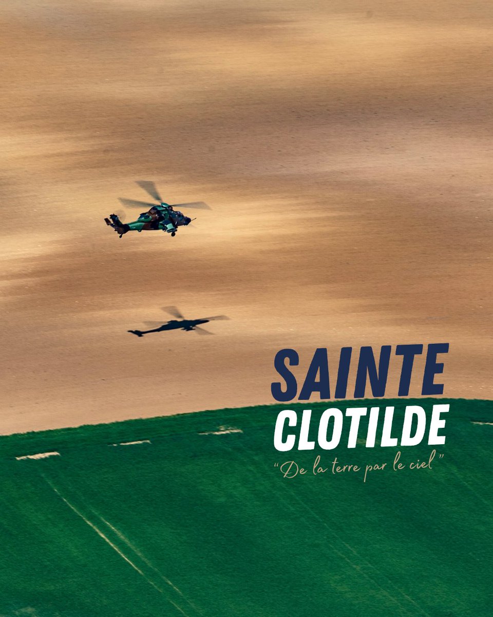Fière d’un héritage opérationnel solide, l'aviation légère de l'armée de Terre écrit chaque jour l’histoire de la force aéroterrestre 🇫🇷

Ses soldats opèrent dans des missions exigeantes, de la terre par le ciel, avec rapidité, précision et audace 🫡

Et par Sainte Clotilde...