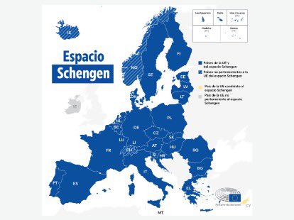 ESPACIO SCHENGEN CUMPLE 40 AÑOS
450 millones de personas viven en los 29 países que lo integran.
Personas que pueden viajar, estudiar y trabajar libremente en toda Europa

Schengen; piedra angular de la identidad europea y un activo estratégico para Europa
transicione.com/el-espacio-sch…