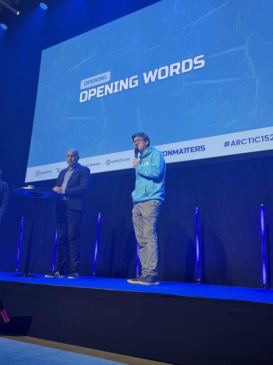 We are here! #actionmatters #arctic15