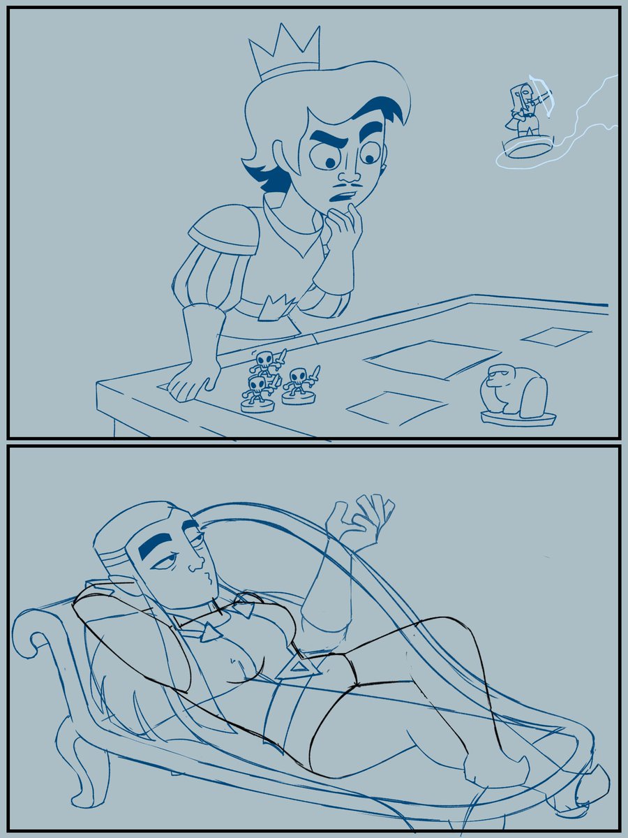 BlueNerd2's tweet photo. WIP
“Every good show has episode where characters switch Genders”
I like experimenting on their gender swap character
#clasharama #princess #magicarcher #artroyale #ClashRoyale #fanart https://t.co/MZNFDAzLez