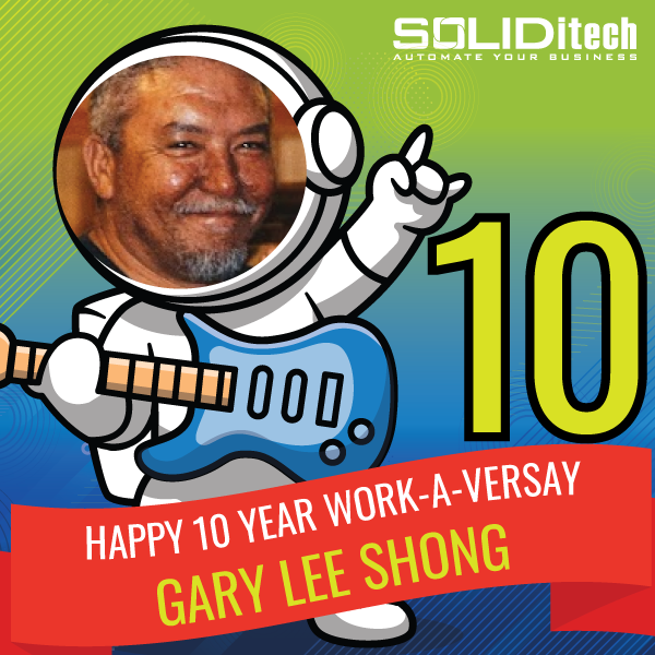 soliditech's tweet image. 10 years. Countless bugs. 100% skills. 

Gary has officially hit his SOLIDitech decade!
Calm under pressure, kind to his teammates, and sharp as ever.

Here’s to a SOLID legend. 🥂

#WorkAnniversary #TeamSOLID #SupportHero