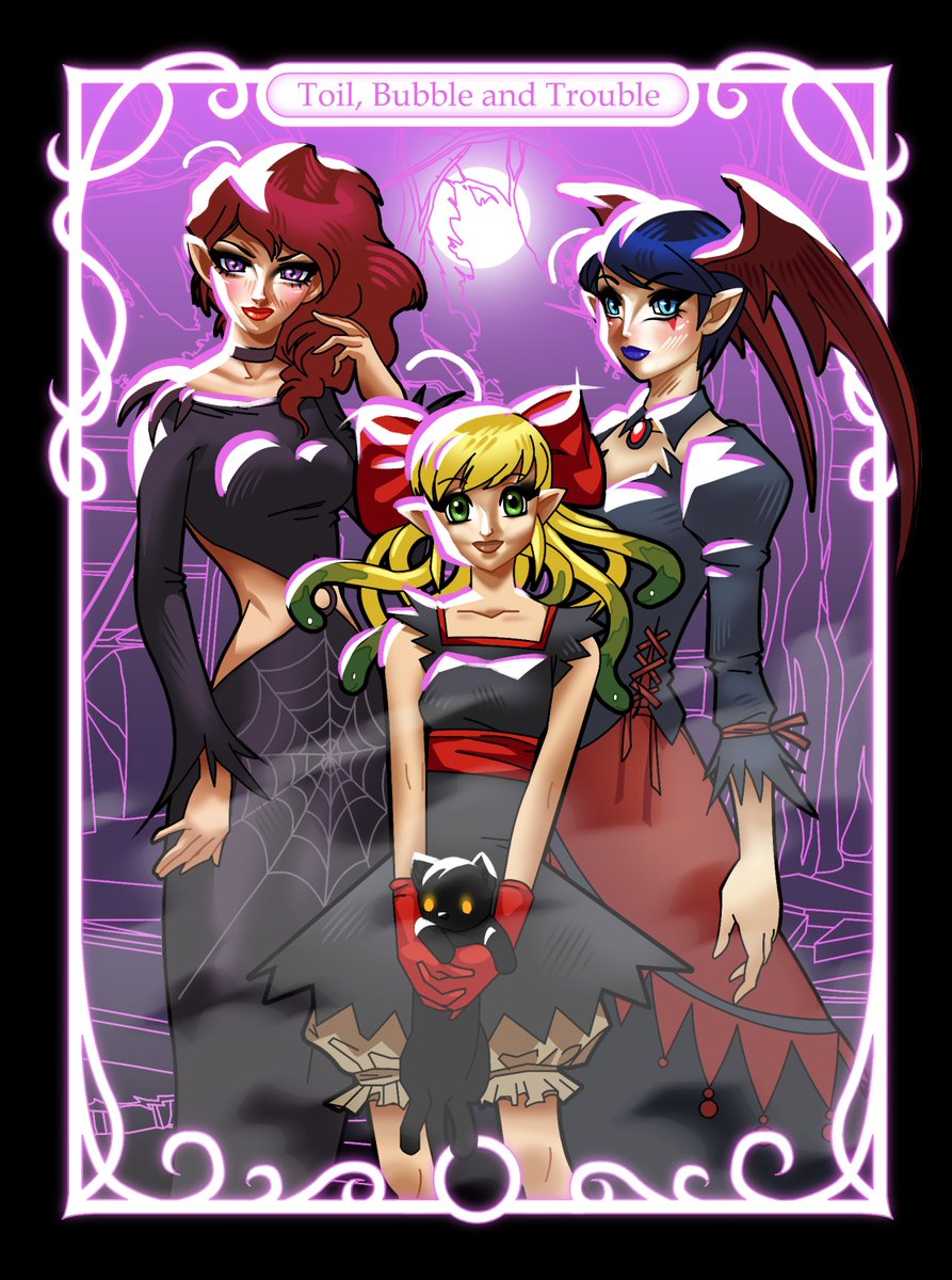 Coloring contest entry. Had to color the original mogloween baddies🎃
<a href="/Alina_AE/">Alina</a>
<a href="/BeleenAE/">Beleen</a>
<a href="/AE_Contests/">AEContests</a>