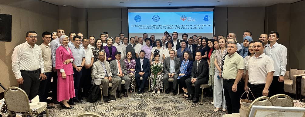 World Psychiatric Association (WPA) wpanet.org (@wpa_psychiatry) on Twitter photo WPA's President-Elect <a href="/Prof_TGSchulze/">Prof. Thomas G. Schulze 🎗INDEPENDENT Libertarian</a> meeting w/ our colleagues from all over #Uzbekistan in #Tashkent, within the framework of a tour to the region. WPA acknowledges the growing importance of our Central Asian member societies for the advancement of #MentalHealth in the region. WPA's President-Elect <a href="/Prof_TGSchulze/">Prof. Thomas G. Schulze 🎗INDEPENDENT Libertarian</a> meeting w/ our colleagues from all over #Uzbekistan in #Tashkent, within the framework of a tour to the region. WPA acknowledges the growing importance of our Central Asian member societies for the advancement of #MentalHealth in the region.