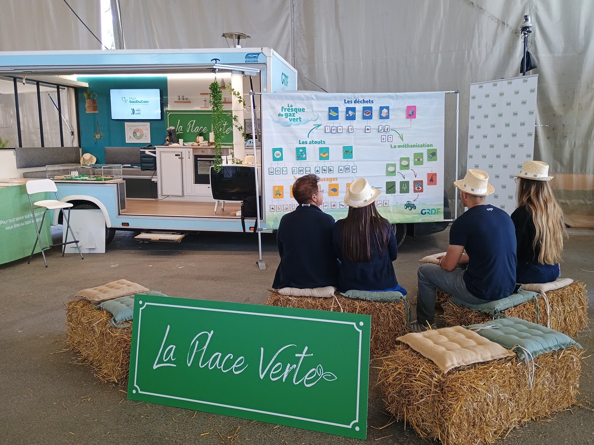 Teréga (@teregacontact) on Twitter photo Aux côtés de <a href="/GRDF/">GRDF</a>, <a href="/natrangroupe/">NaTran</a>, <a href="/RegazBordeaux/">Régaz-Bordeaux</a>, <a href="/SEOLIS_Energies/">SÉOLIS</a> et <a href="/SOREGIES/">Groupe Sorégies</a>, Teréga était présent au Salon de l'agriculture Nouvelle-Aquitaine
Ces 5 jours ont permis d'approfondir les échanges sur la filière méthanisation et son rôle au service d'une agriculture plus durable Aux côtés de <a href="/GRDF/">GRDF</a>, <a href="/natrangroupe/">NaTran</a>, <a href="/RegazBordeaux/">Régaz-Bordeaux</a>, <a href="/SEOLIS_Energies/">SÉOLIS</a> et <a href="/SOREGIES/">Groupe Sorégies</a>, Teréga était présent au Salon de l'agriculture Nouvelle-Aquitaine
Ces 5 jours ont permis d'approfondir les échanges sur la filière méthanisation et son rôle au service d'une agriculture plus durable
