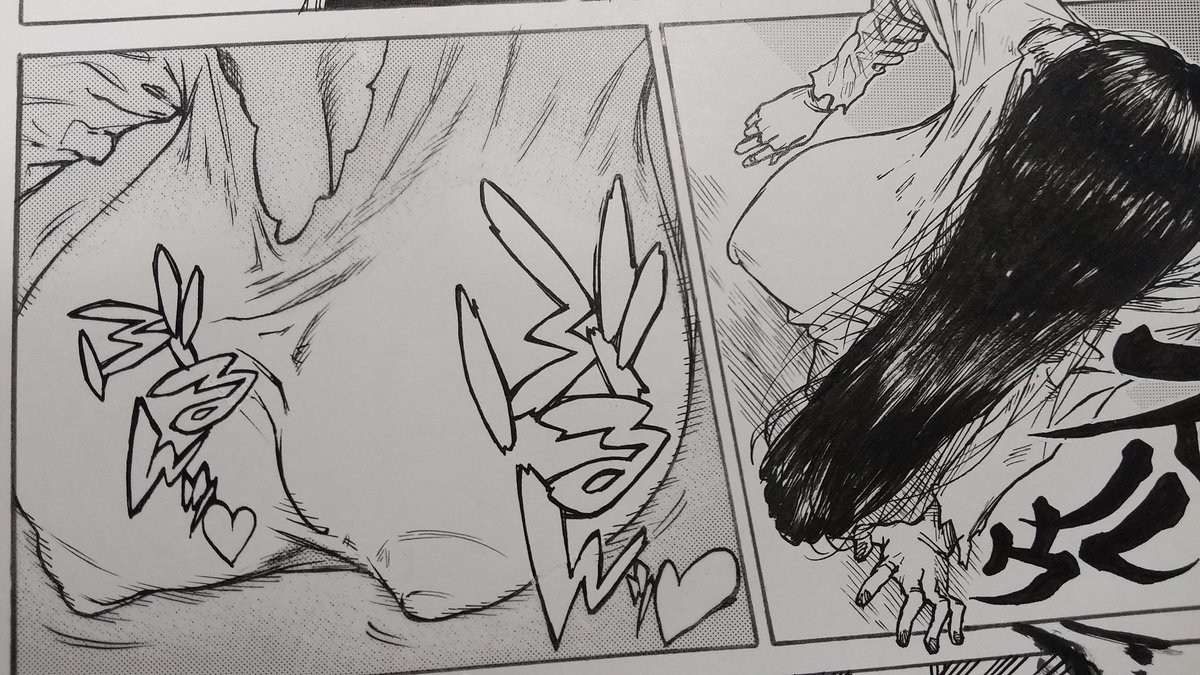 アナログ作業は終了
これよりスキャンに移る
#WIP  #NSFW 