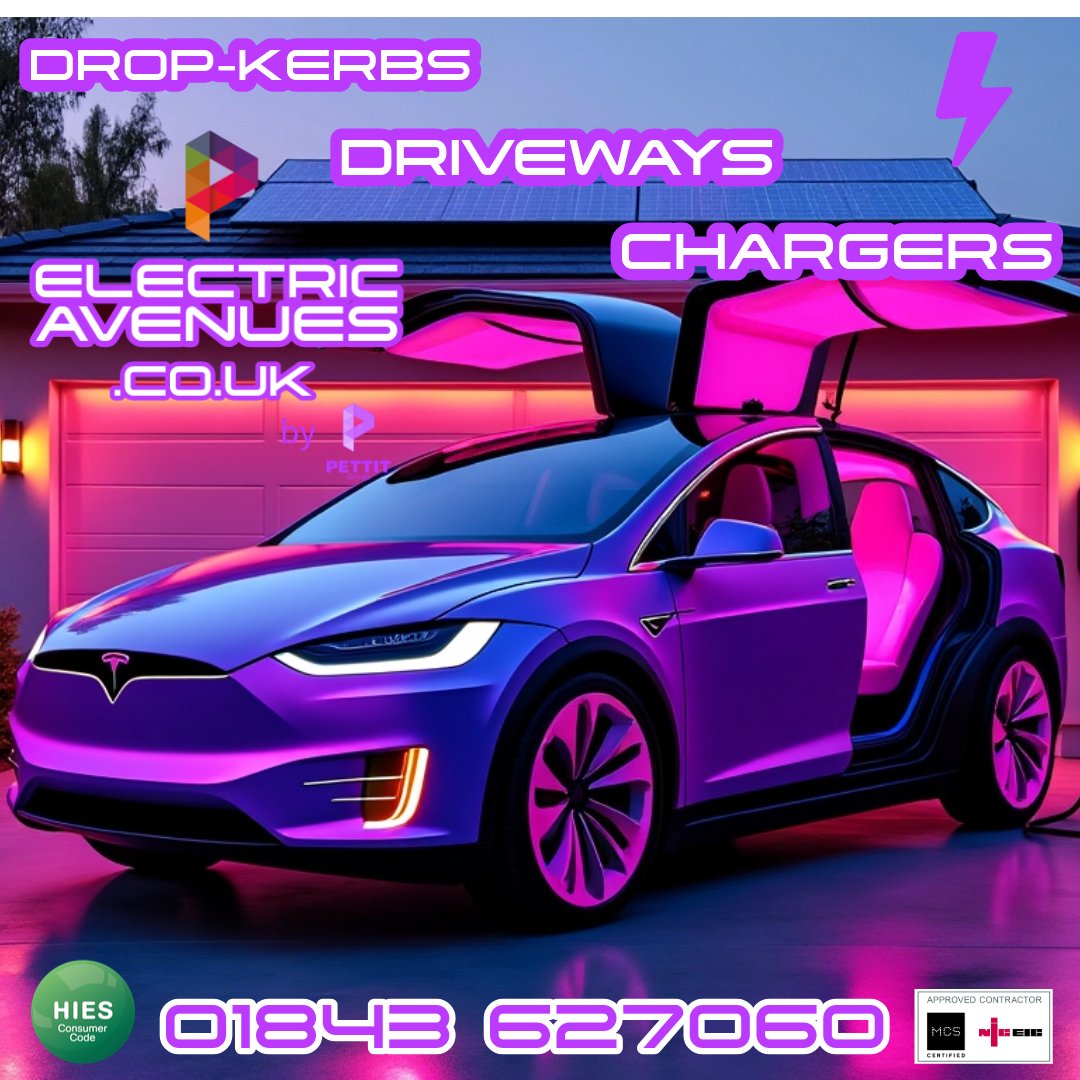 Dropped Kerbs..Driveways..EV Chargers.
One Call, One Contractor
#Solar #BatteryStorage #EVChargers #Tesla #ElectricVehicles