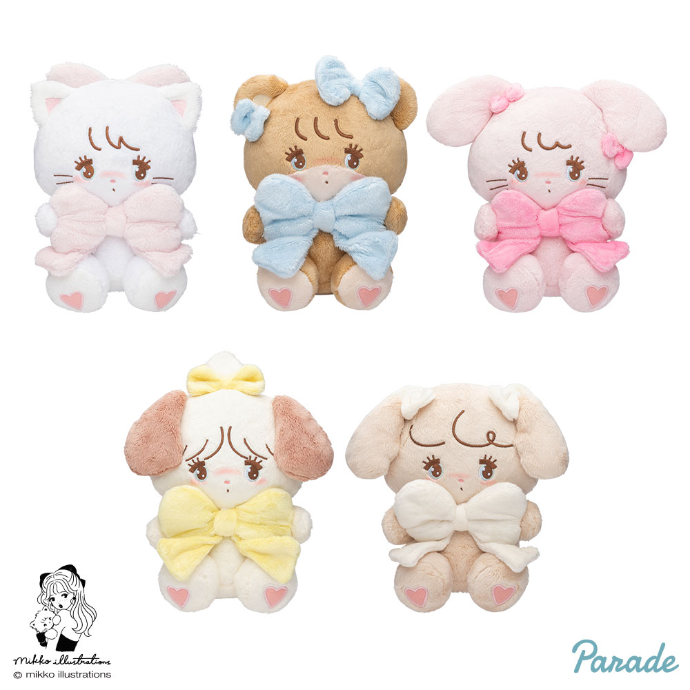 prize_adores's tweet image. 【景品情報】
#mikko_characters 抱きしめおリボンぬいぐるみが 6月6日 から順次登場予定✨

おリボンを抱きしめたふわふわで可愛いぬいぐるみが登場❗

入荷店舗はこちら🎀
⇒adores.jp/prize.html 
#アドアーズ #ミッコ