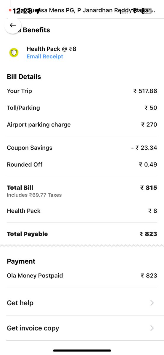 ravikantqq's tweet photo. I booked @Olacabs for my brother in law and paid through Ola money while dropping driver asked me money, my brother in law refused then the driver misbehaved and physically assaulted and took money. @ola_supports  can you help? https://t.co/5DLOvYPFZ1