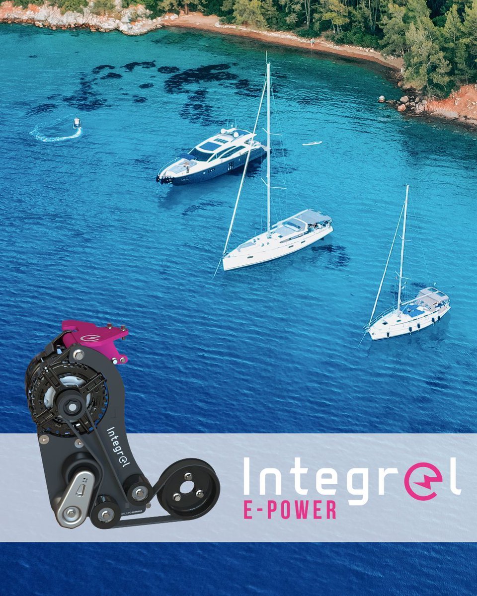 We believe onboard energy should be smart, silent &amp; sustainable. Our E-Power system transforms a boat's engine into a power source for the whole vessel - automatically delivering high-output power without the noise or maintenance of a traditional genset.

integrelsolutions.com/integrel-e-pow…