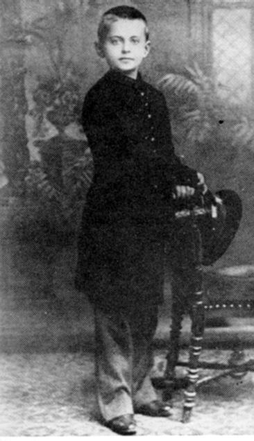 Lev Davidovich Bronstein (later known as Leon Trotsky) in 1888