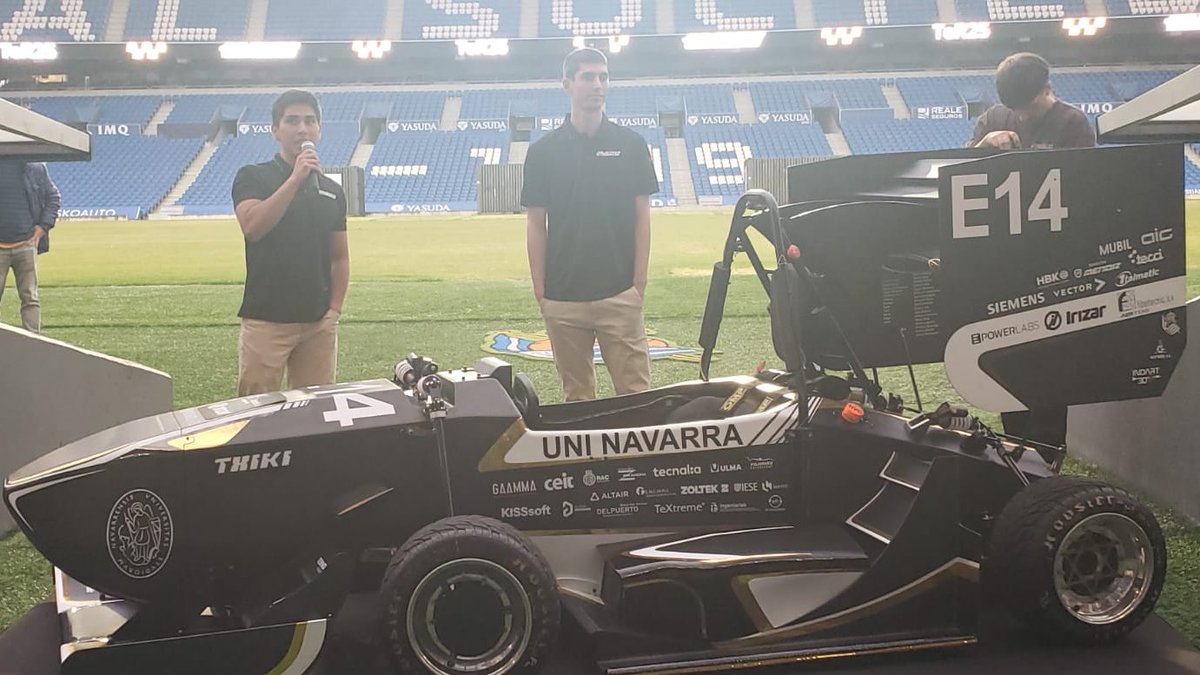 Donostia Sustapena - Fomento San Sebastián (@fomentoss) on Twitter photo Anoche acudimos a la presentación del nuevo coche de <a href="/TecnuneRacing/">Tecnun eRacing</a> 🏎️que participará en la competición internacional <a href="/FormulaStudent/">Formula Student (FS)</a>, entre distintas universidades de todo el mundo.
Mucho #talento #jóven, compromiso y trabajo en equipo involucrado. ¡Enhorabuena! 👏 Anoche acudimos a la presentación del nuevo coche de <a href="/TecnuneRacing/">Tecnun eRacing</a> 🏎️que participará en la competición internacional <a href="/FormulaStudent/">Formula Student (FS)</a>, entre distintas universidades de todo el mundo.
Mucho #talento #jóven, compromiso y trabajo en equipo involucrado. ¡Enhorabuena! 👏