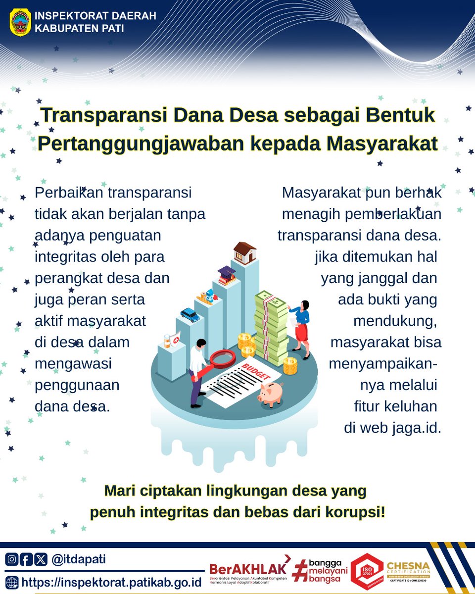 itdapati's tweet image. #aclckpk
#literasigratifikasi
#gratifikasiilegal
#saynotocorruption
#ASNBerAKHLAK
#BanggaMelayaniBangsa