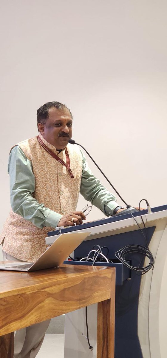 CentralSanskrit's tweet photo. The training program & MoU of CSU with IIT Hyderabad is mission towards NEP 2020 -VC Prof Varakhedi
-Prof Ajay Kumar Mishra @ProfAjayMishra
#Convener Media Cell & IKS Cell Official,CSU,Delhi.
The 21-day CSU #SummerSchool was inaugurated at the IIT Hyderabad campus with the signing of an #MoU between Central Sanskrit University (#CSU),Delhi and IIT ,Hyderabad on 3rd June 2025.
The MoU was signed in the presence of Prof Srinivasa Varakhedi, #ViceChancellor, Central Sanskrit University( CSU),Delhi & Prof. B. S. Murty, #Director of IIT Hyderabad, along with Dr. Mohan Raghavan and Dr. Ramakrishna from the Department of Heritage Science. The department is undertaking several innovative projects that integrate Indian Knowledge Systems (#IKS) with modern technology.
As per official intimation approximately 40 participants from across the country are attending this summer school. During this program, they will receive training in various domains including Indian Knowledge Traditions, technical sciences, coding, research, and teaching pedagogy, providing them a unique and research oriented opportunity to explore the intersection of tradition and technology.
A noted schlolar of computional Sanskrit and linguist as well as globally known for his traditional knowledge and wisdom of Nayay Shastra ,the Hon'ble Vice Chancellor(CSU),Delhi, Prof Srinivasa Varakhedi of Central Sanskrit University ( CSU), Delhi has remarked that it may be a prolific initiative towards the successful mission of NEP-2020 and will divulge the Shastric power of Sanskrit and its promotion . It is an urnest demand for multifaceted pedagogical investigation.
The authorites of IIT Hyderabad have also sounded that the MoU will be a milestone.
@ugc_india @IKS_Media @NSUTirupati
@vishwavidalaya @SamPromotion
@samskritbharati @makeinindia @ANI @PIB_India
@PTI_News @DDNewslive
@airnewsalerts @_DigitalIndia @slbsnsu @_DigitalIndia @ANI @PIB_India @PTI_News @EduMinOfIndia @AmritMahotsav @PMOIndia @rashtrapatibhvn @EduMinOfIndia @MIB_India @sahityaakademi @SamPromotion @samskritbharati @nbt_india @thatsTamil @JNU_official_50 @jmiu_official @UniofDelhi @IndicaOrg @IITHyderabad @iitbombay @iitmadras @IITMZanzibar