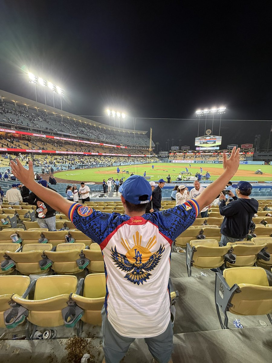 Christopher Reyes | #Andor ONE WAY OUT (@creyes5796) on Twitter photo Another season, another Filipino Heritage Night 🇵🇭 at Dodger Stadium 🏟️ <a href="/Dodgers/">Los Angeles Dodgers</a> <a href="/DodgersNation/">Dodgers Nation</a> another clutch W and against the Mets with Muncy hitting 2 homers and Tanner Scott finally shutting it down! #LA Another season, another Filipino Heritage Night 🇵🇭 at Dodger Stadium 🏟️ <a href="/Dodgers/">Los Angeles Dodgers</a> <a href="/DodgersNation/">Dodgers Nation</a> another clutch W and against the Mets with Muncy hitting 2 homers and Tanner Scott finally shutting it down! #LA