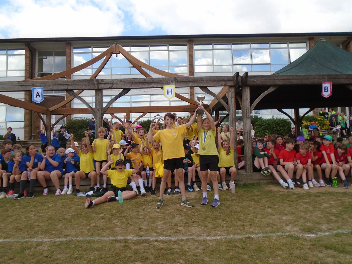 Well done to Hever for winning sports day!