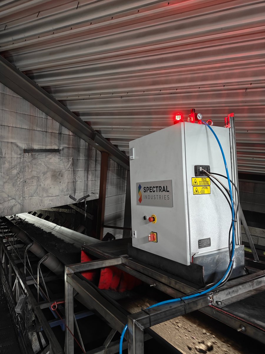DINAMINE Project (@dinaminep) on Twitter photo Spectral’s BeltPulse LIBS sensor is now running at Skaland’s plant! Installed via the <a href="/DinamineP/">DINAMINE Project</a> project, it measures carbon in raw feed for smarter processing. Data powers our MPM tool to cut energy, water use & emissions. #MiningInnovation #SustainableMining Spectral’s BeltPulse LIBS sensor is now running at Skaland’s plant! Installed via the <a href="/DinamineP/">DINAMINE Project</a> project, it measures carbon in raw feed for smarter processing. Data powers our MPM tool to cut energy, water use & emissions. #MiningInnovation #SustainableMining