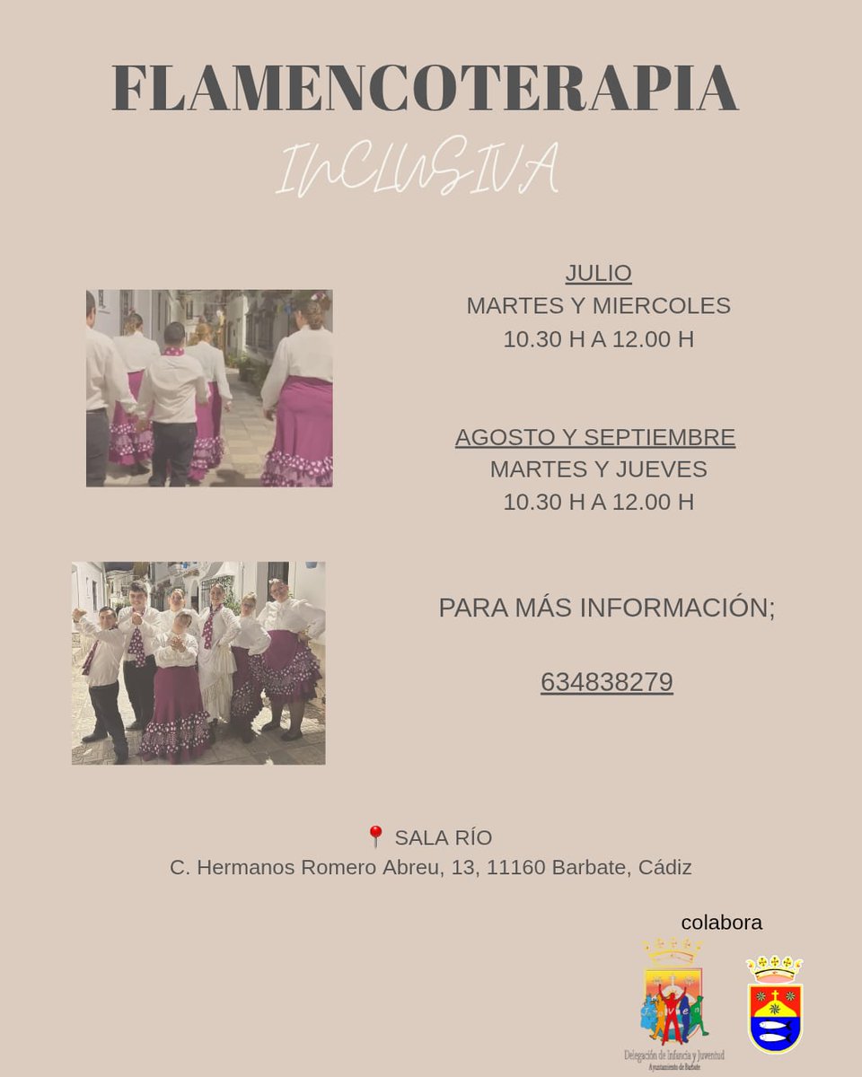 Nuevo taller previsto para los meses de julio y agosto en la Sala Río