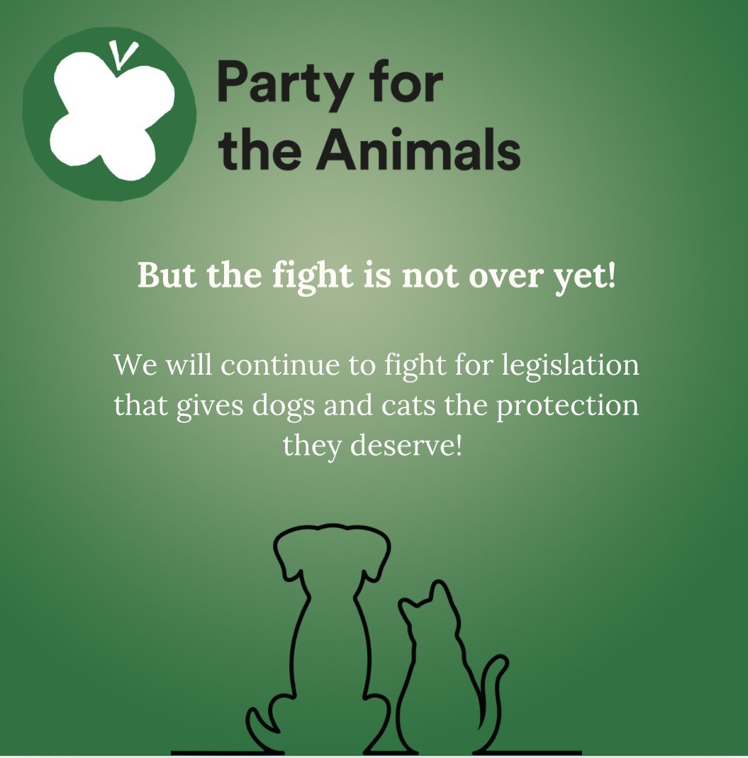 Animal Politics Foundation - Party for the Animals tweet media