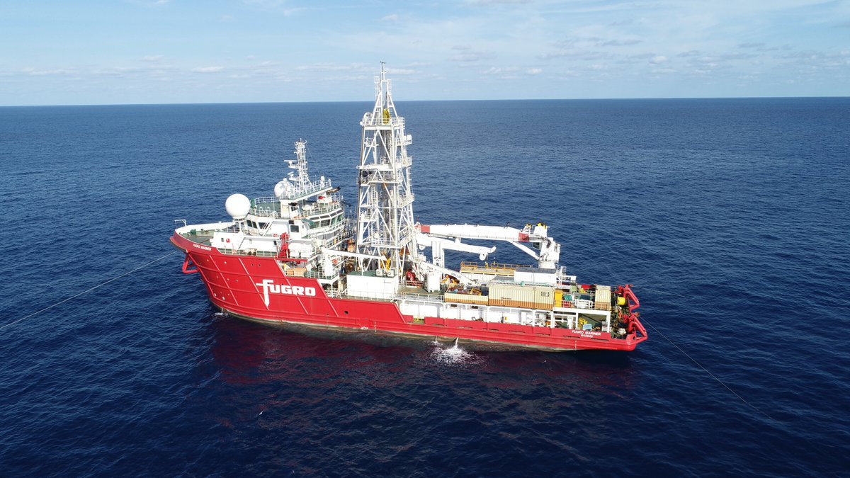 GeoDrilling's tweet image. Fugro awarded its largest geotechnical and geophysical survey project in the Asia Pacific region to date - tinyurl.com/2rdk3nvx

#Aspermont @fugro #SouthEastAsia #GeotechnicalSurvey #Geodata #SiteCharacterisation
