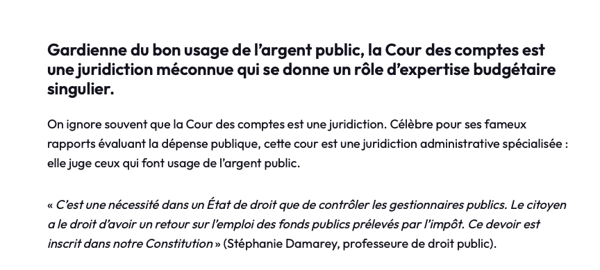 Damarey Stéphanie (@damareys) on Twitter photo France Culture, podcast consacré à la <a href="/Courdescomptes/">Cour des comptes</a> : juger la dépense publique <a href="/franceculture/">France Culture</a> <a href="/pierremoscovici/">Pierre Moscovici</a> @https://www.radiofrance.fr/franceculture/podcasts/lsd-la-serie-documentaire/juger-la-depense-publique-la-cour-des-comptes-3022552 France Culture, podcast consacré à la <a href="/Courdescomptes/">Cour des comptes</a> : juger la dépense publique <a href="/franceculture/">France Culture</a> <a href="/pierremoscovici/">Pierre Moscovici</a> @https://www.radiofrance.fr/franceculture/podcasts/lsd-la-serie-documentaire/juger-la-depense-publique-la-cour-des-comptes-3022552
