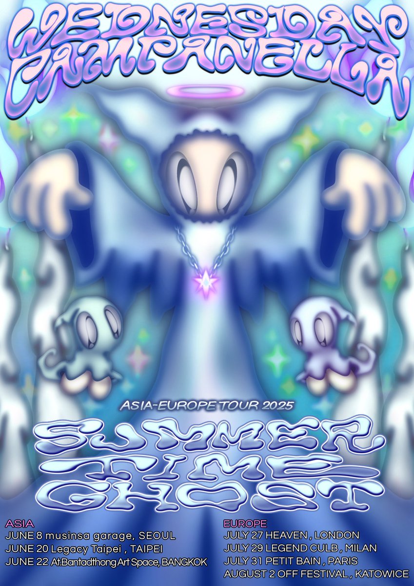 グッズ情報】 Asia - Europe Tour SUMMER TIME GHOST グッズはWED SHOP