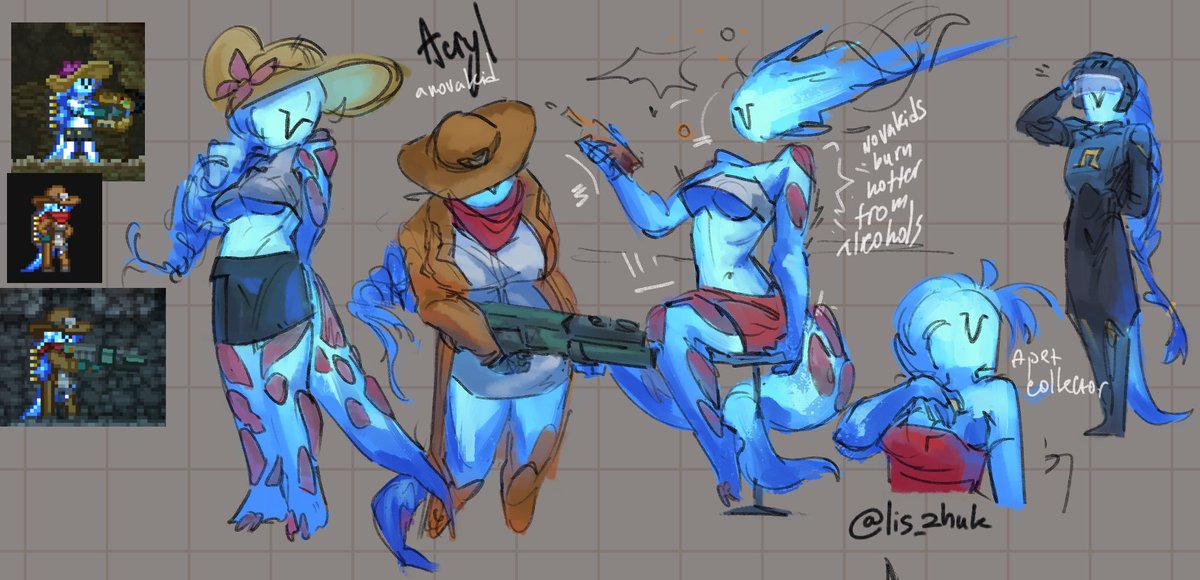 acryl - Novakid

#starbound