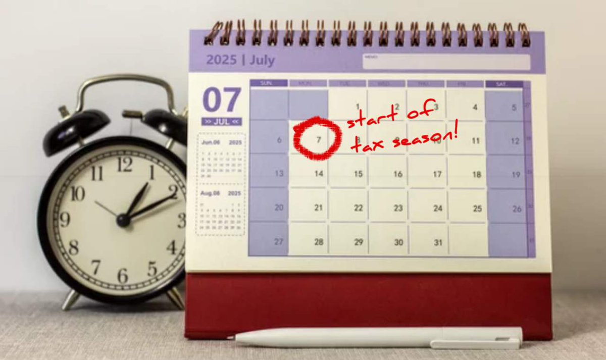 mayaonmoney's tweet photo. The South African Revenue Service (SARS) has announced the official start of the 2025 tax filing season, effective from 7 Jul 2025. 
Filing season for non-provisional taxpayers will close on 20 Oct 2025, whereas provisional taxpayers have until 19 Jan 2026 to file their return.
https://t.co/Q1WxfOmQ0S