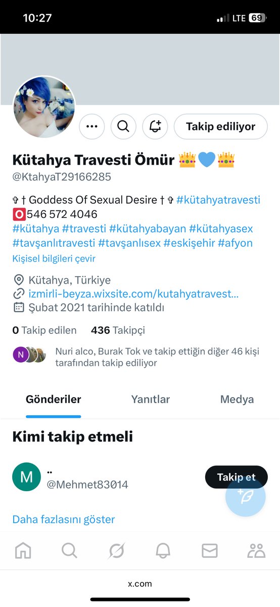 Bunu gören var mı son zamanlarda telefonu kapalı ulaşılamıyor yada giden varsa yeni numarası varsa verebilir misiniz #kütahyatravesti #kütahyagay #kütahyapasif #kuetahyaesc #kütahyaaktif