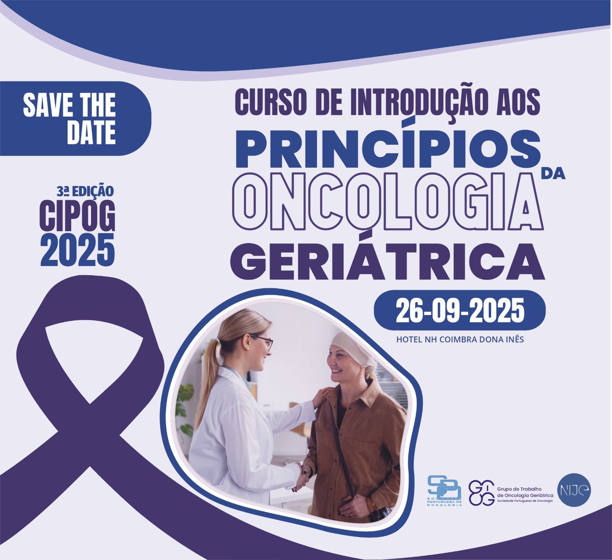 Filipe Coutinho, MD (@dr_f_coutinho) on Twitter photo 🎓 SAVE THE DATE | 26.09.2025
📍 Hotel NH Coimbra Dona Inês
Está de volta o CIPOG – Curso de Introdução aos Princípios da Oncologia Geriátrica, na sua 3.ª edição!
📚 Organizado pelo #GTOG – Grupo de Trabalho de Oncologia Geriátrica - da <a href="/SociedadeSpo/">Sociedade Portuguesa de Oncologia_SPO</a> 🎓 SAVE THE DATE | 26.09.2025
📍 Hotel NH Coimbra Dona Inês
Está de volta o CIPOG – Curso de Introdução aos Princípios da Oncologia Geriátrica, na sua 3.ª edição!
📚 Organizado pelo #GTOG – Grupo de Trabalho de Oncologia Geriátrica - da <a href="/SociedadeSpo/">Sociedade Portuguesa de Oncologia_SPO</a>