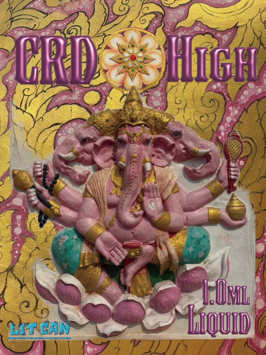 初めまして
LITCAN合同会社です。

CRDやCBDなどの原料を使用し、
リキッドやWax製作しております。
詳細を明けまで行きますので
こちらのアカウントフォローよろしくお願いします。

#CRDHigh #CBD #新世界 #真体感