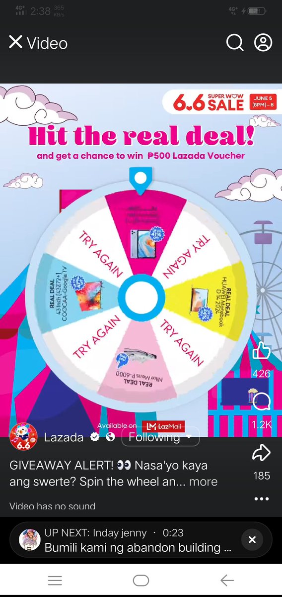 iamMarieaa's tweet photo. @LazadaPH #Lazada66SuperWowSale https://t.co/sZyaPv86oR
