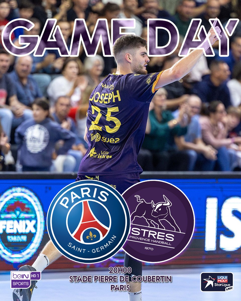 Istres Provence Handball (@istreshb) on Twitter photo โก๏ธ ๐
๐ค๐ช๐ง ๐๐ ๐ข๐๐ฉ๐๐ โก๏ธ
Istres se dรฉplace ร Paris pour l'avant-derniรจre journรฉe de Liqui Moly StarLigue !
๐ J29 Liqui Moly StarLigue
โ <a href="/psghand/">PSG Handball</a>
๐ Mercredi 04 juin
๐ 20h00
๐ Stade Pierre de Coubertin - Paris
๐บ beIn Sports 1
#istresterredehandball โก๏ธ ๐
๐ค๐ช๐ง ๐๐ ๐ข๐๐ฉ๐๐ โก๏ธ
Istres se dรฉplace ร Paris pour l'avant-derniรจre journรฉe de Liqui Moly StarLigue !
๐ J29 Liqui Moly StarLigue
โ <a href="/psghand/">PSG Handball</a>
๐ Mercredi 04 juin
๐ 20h00
๐ Stade Pierre de Coubertin - Paris
๐บ beIn Sports 1
#istresterredehandball