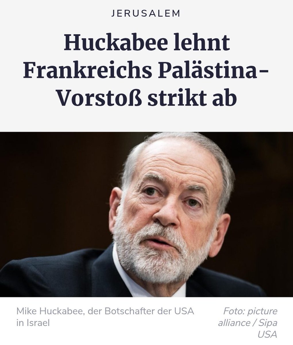 😎lly-Land #BringThemHomeNow 🎗 #Hasbara (@oliverskberlin) on Twitter photo Vollste Zustimmung für 🇺🇲🗽 Botschafter #Huckabee <a href="/USAmbIsrael/">Ambassador Mike Huckabee</a>.
#StandWithIsrael 🇮🇱
via <a href="/JuedischeOnline/">Jüdische Allgemeine</a> 👇
juedische-allgemeine.de/israel/huckabe… Vollste Zustimmung für 🇺🇲🗽 Botschafter #Huckabee <a href="/USAmbIsrael/">Ambassador Mike Huckabee</a>.
#StandWithIsrael 🇮🇱
via <a href="/JuedischeOnline/">Jüdische Allgemeine</a> 👇
juedische-allgemeine.de/israel/huckabe…
