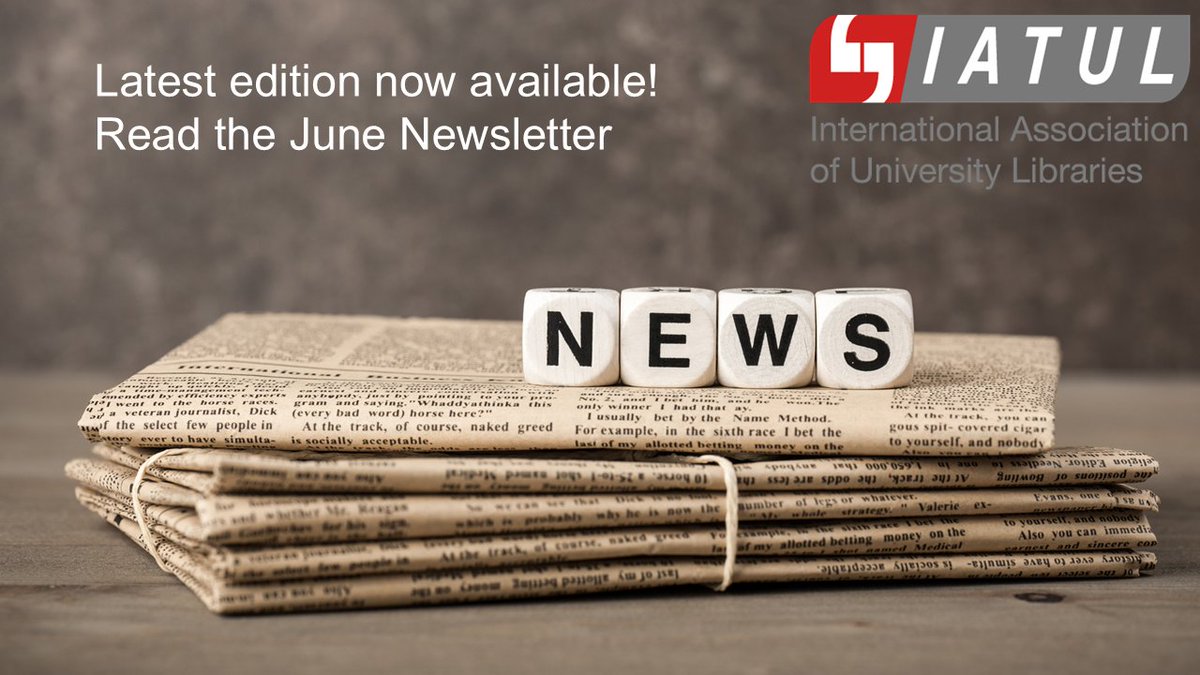 IATUL (@iatulorg) on Twitter photo 📢 The latest edition of the #IATULNewsletter is now available! Read a message from IATUL President Kate Robinson, explore highlights from our SIGs, and get the latest on #IATUL2025 in Shanghai. 
📖 Read more: bit.ly/3T5bNxV 📢 The latest edition of the #IATULNewsletter is now available! Read a message from IATUL President Kate Robinson, explore highlights from our SIGs, and get the latest on #IATUL2025 in Shanghai. 
đź“– Read more: bit.ly/3T5bNxV