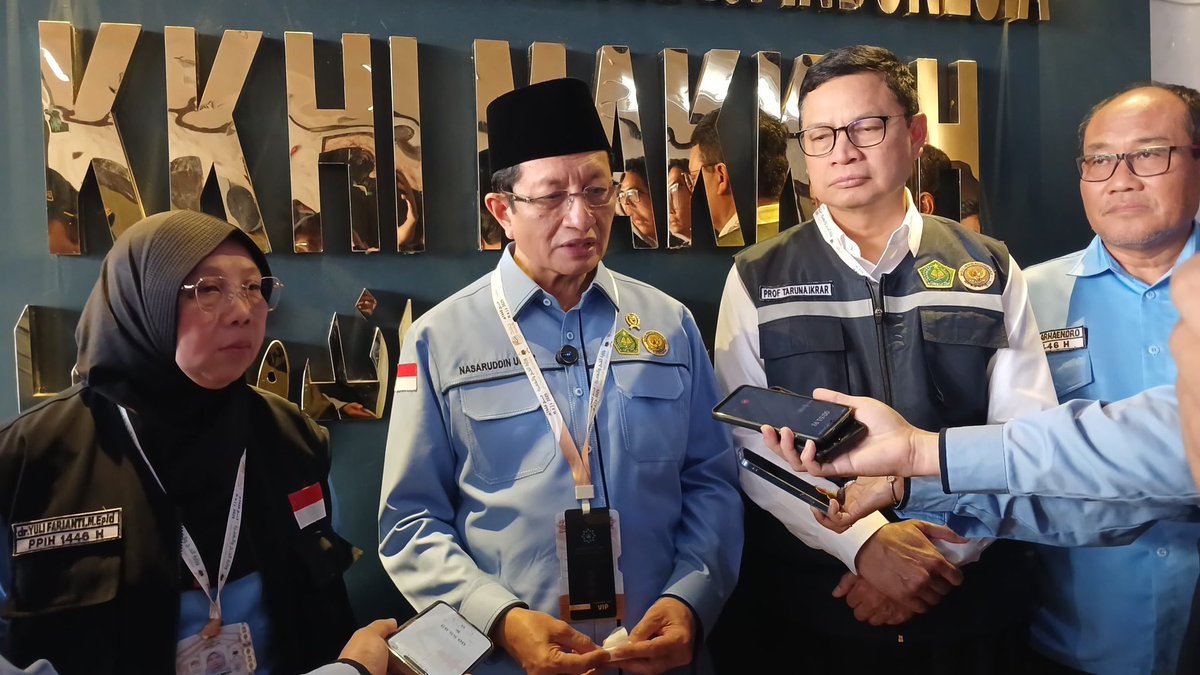Kementerian Kesehatan RI (@kemenkesri) on Twitter photo #RilisSehat
Kemenkes RI Upayakan Kepastian Operasional KKHI Makkah untuk Perlindungan Kesehatan Jemaah <a href="/KemenkesRI/">Kementerian Kesehatan RI</a>
sehatnegeriku.kemkes.go.id/baca/rilis-med… #RilisSehat
Kemenkes RI Upayakan Kepastian Operasional KKHI Makkah untuk Perlindungan Kesehatan Jemaah <a href="/KemenkesRI/">Kementerian Kesehatan RI</a>
sehatnegeriku.kemkes.go.id/baca/rilis-med…