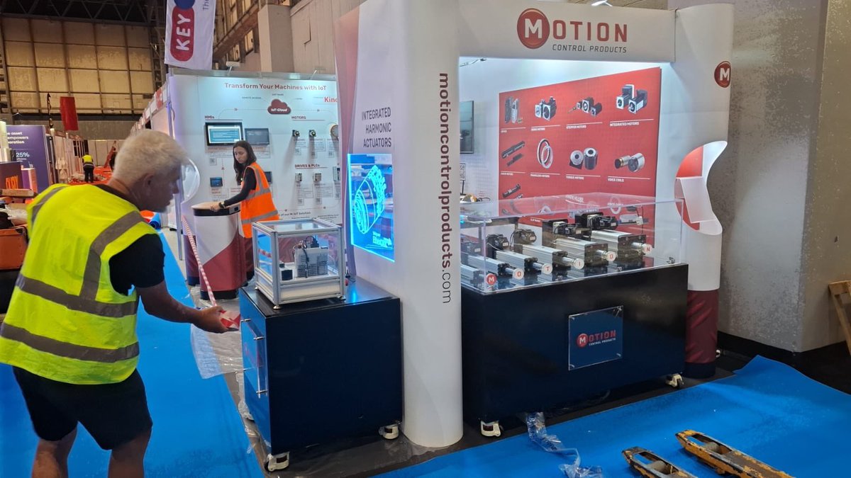 We have all set up &amp; are ready for the Design &amp; Engineering Expo 2025 at NEC Birmingham!

Come and say hi and visit us at Stand 5/G10 to explore our latest Motion Control &amp; IoT solutions – and see how we can power your next 

#NECBirmingham #IoT