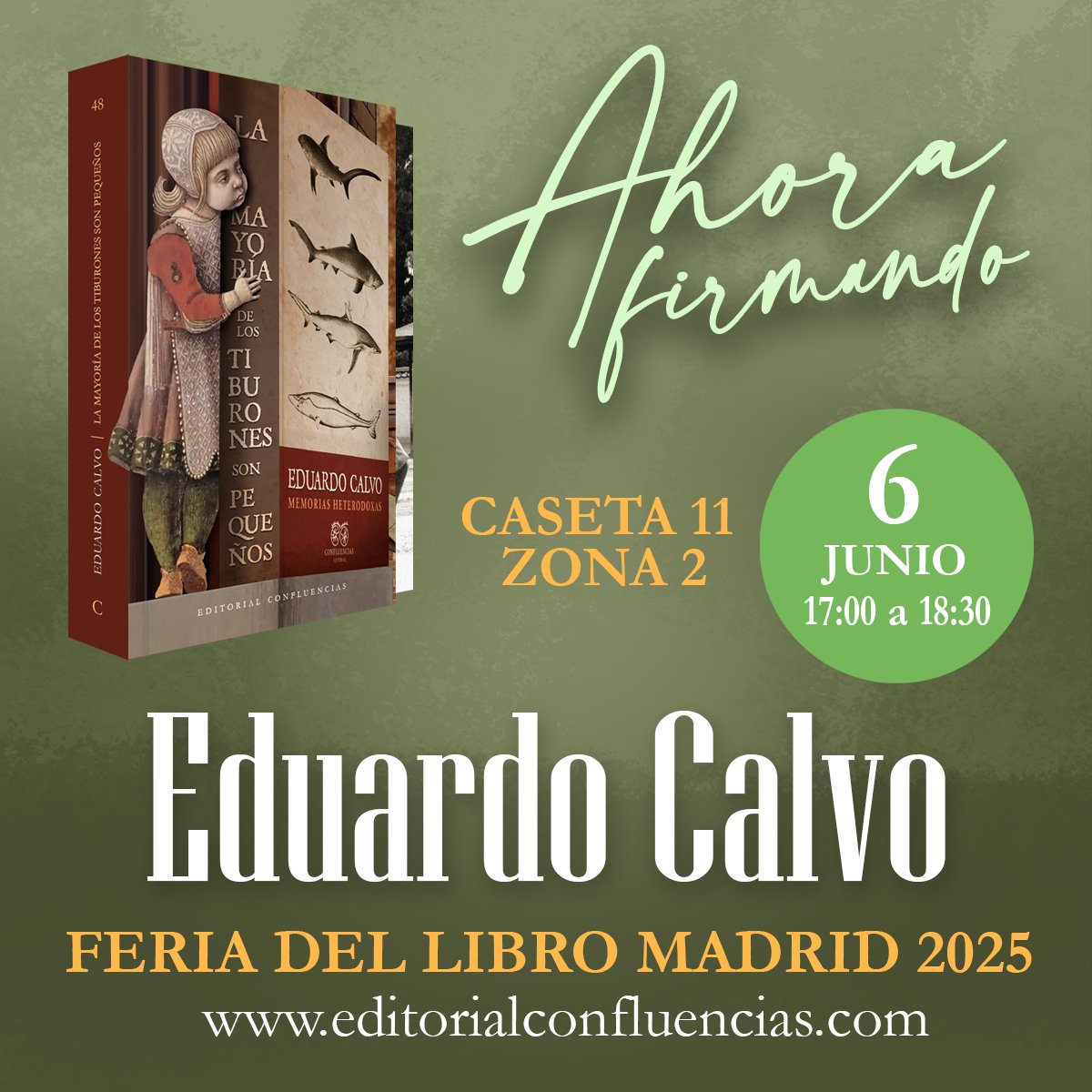 Mañana VIERNES 6 de 17:00 a 18:30 ¡Te esperamos! editorialconfluencias.com/producto/la-ma…