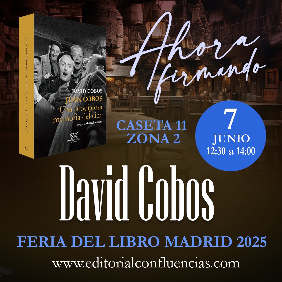 Mañana SÁBADO 7 de 12:30 a 14:00 ¡Te esperamos! editorialconfluencias.com/producto/juan-…