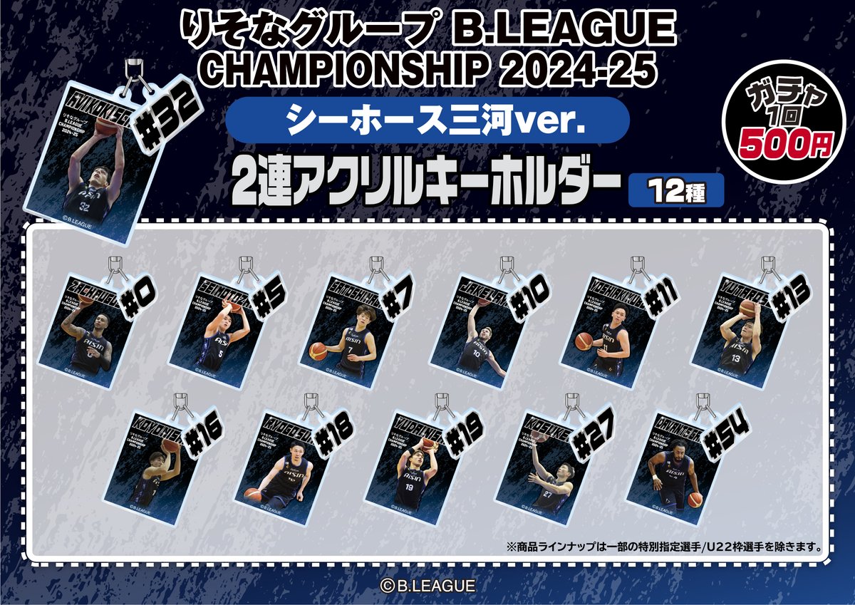 Bリーグ りそなグループ B.LEAGUE CHAMPIONSHIP2024-25 シーホース三河