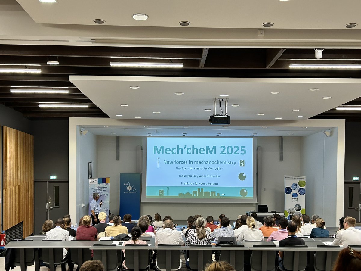 fhratzlab's tweet photo. 🧐 Here we go! 
💪The Mech’cheM 2025: New forces in Mechanochemistry conference starts today! https://t.co/Ee5iPMN9WG