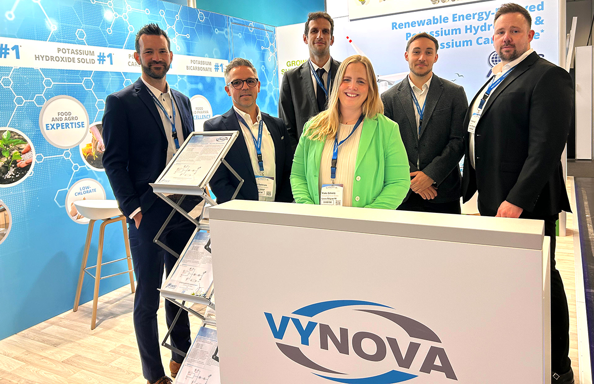 Our Potassium Derivatives experts are ready and excited to meet you at #ChemspecEurope! Join us today or tomorrow in Cologne at stand 5D20 to discuss your K Derivatives needs.

#Vynova #ThePotassiumDerivativesExpert