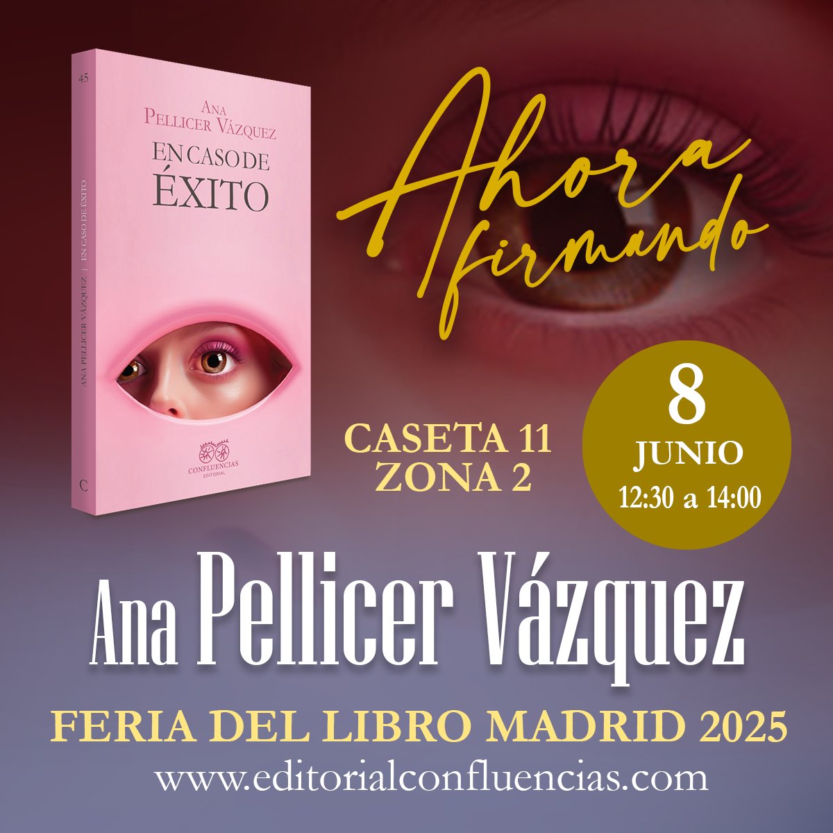 Mañana DOMINGO 8  de 12:30 a 14:00 ¡Te esperamos!
editorialconfluencias.com/producto/en-ca…