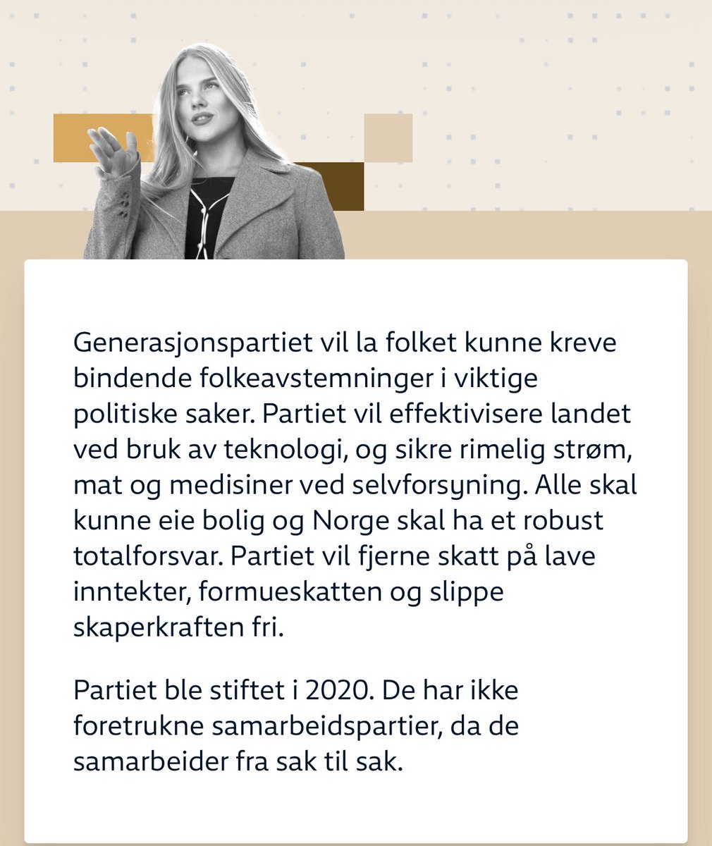 NRK sin valgomat er ute NÅ! 🔥 Alle partiene er med. Er du enig med oss? 

nrk.no/valg/2025/valg…

#politikk